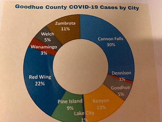 Cannon Falls Continues to Lead Goodhue County in COVID-19 Cases