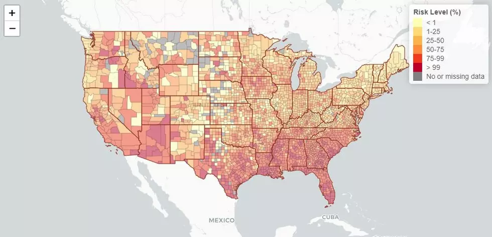 New Interactive Map Shows Risk of Encountering COVID-19 at an Event in Each Minnesota County