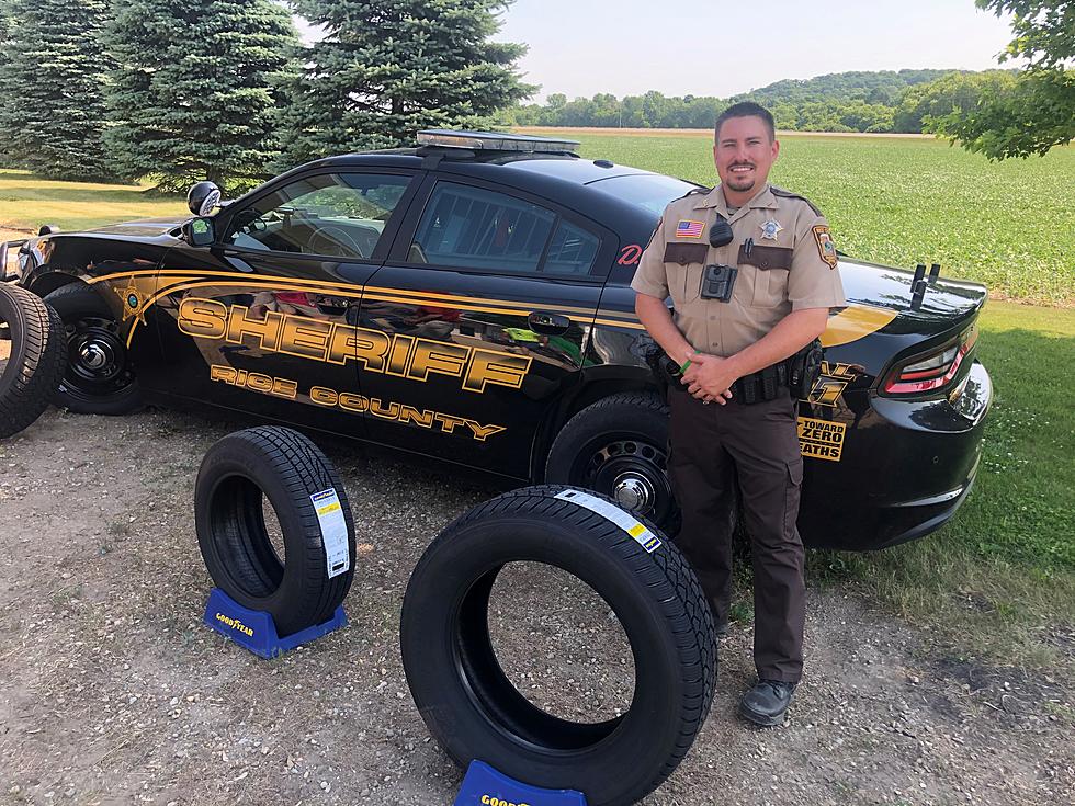 Tires Made From Soybeans Donated to Rice County Sheriff&#8217;s Dept.