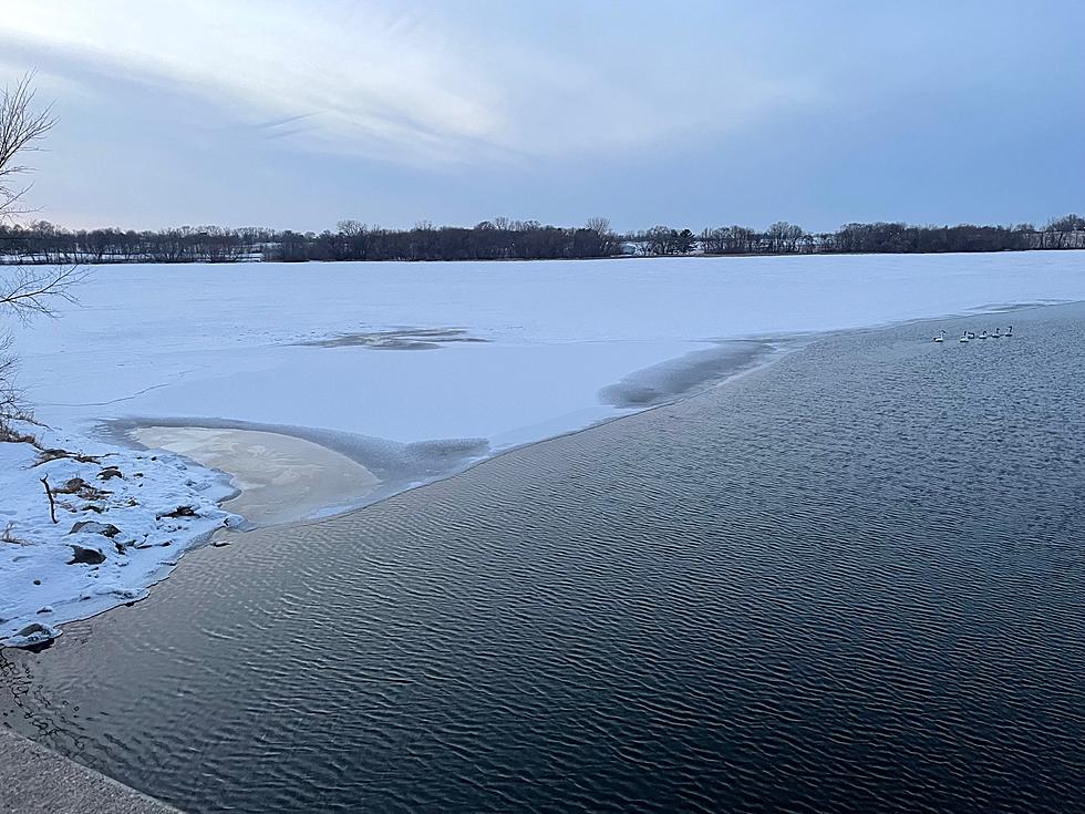 Snowmobile Goes Through Ice on Wells Lake Near Faribault