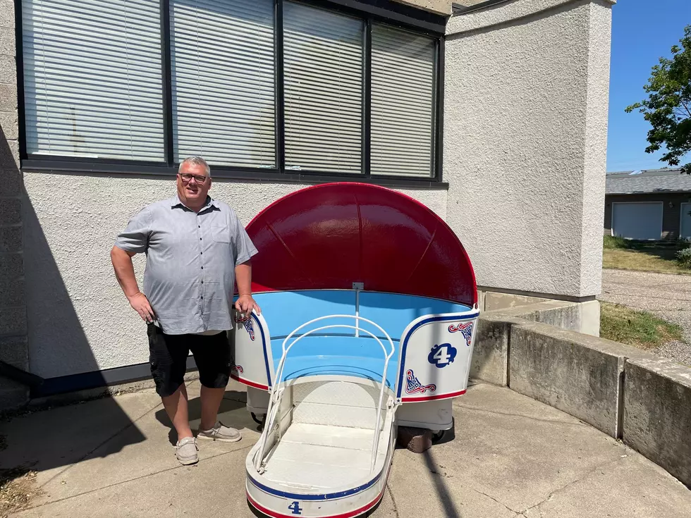 Rice County Hist. Society Receives Tilt-A-Whirl Car Donation