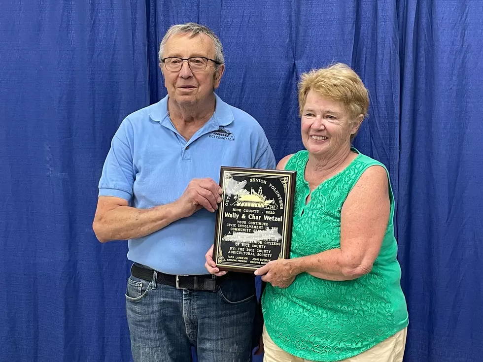 Rice County Senior Volunteers of Year Announced at the Fair