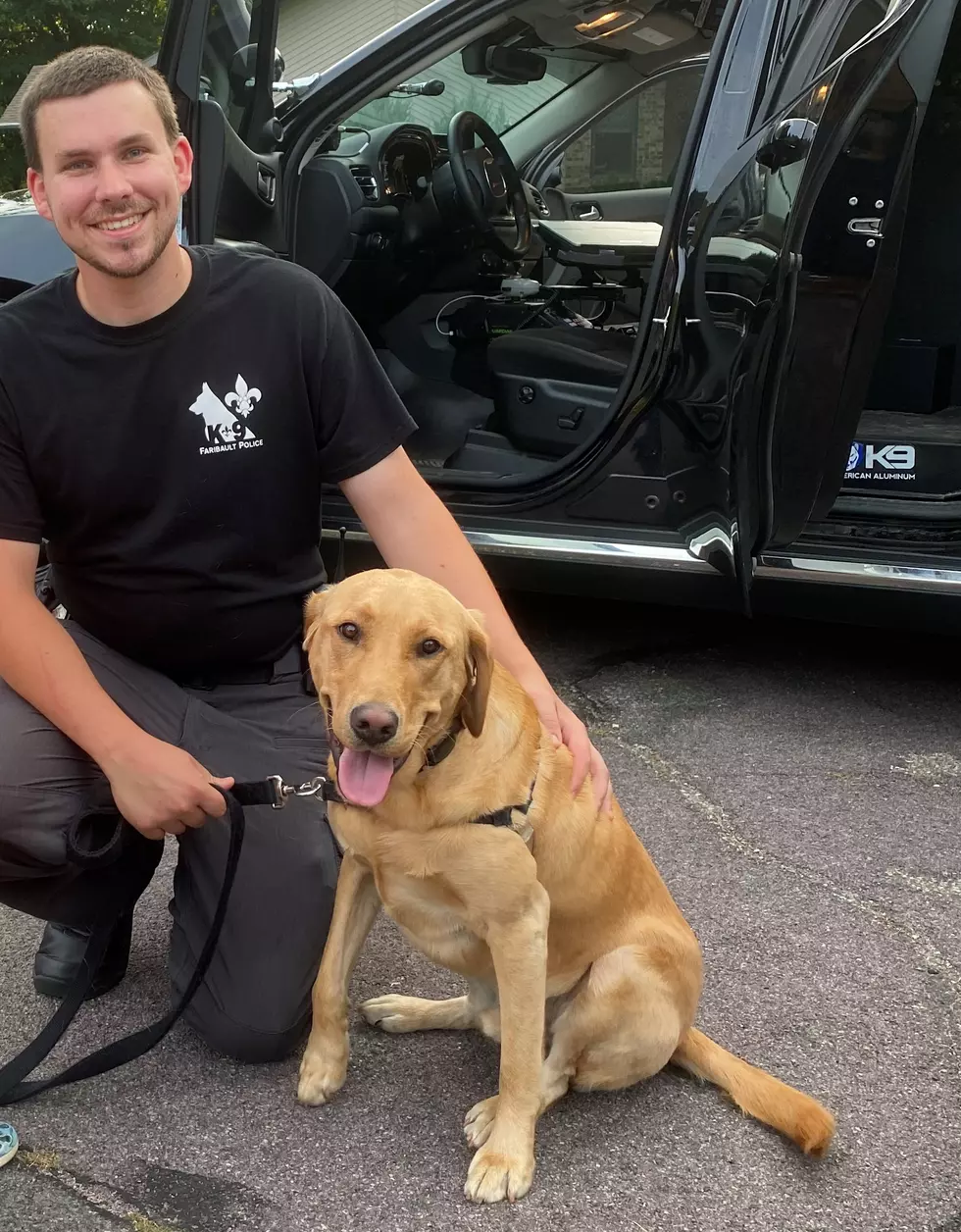 Faribault Police K9 Nose Points to Fentanyl/Cash Seizure