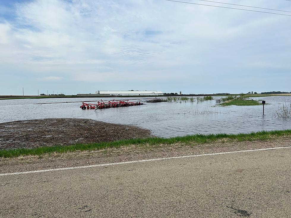 Heavy Rains Flood Fields in Southern Minnesota