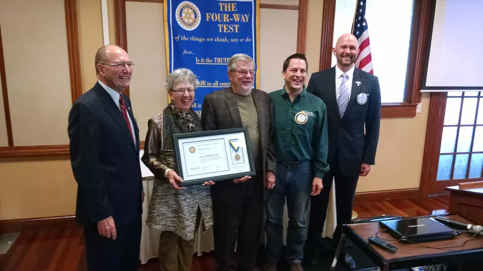 Owatonna Rotary Presents Award to Dave &#8216;Ole&#8217; Olson