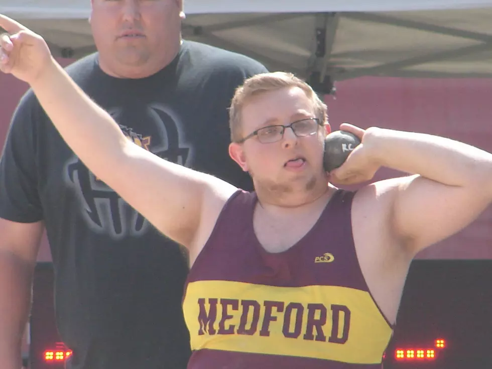 Medford Junior Sets State Wheelchair Discus Record Again