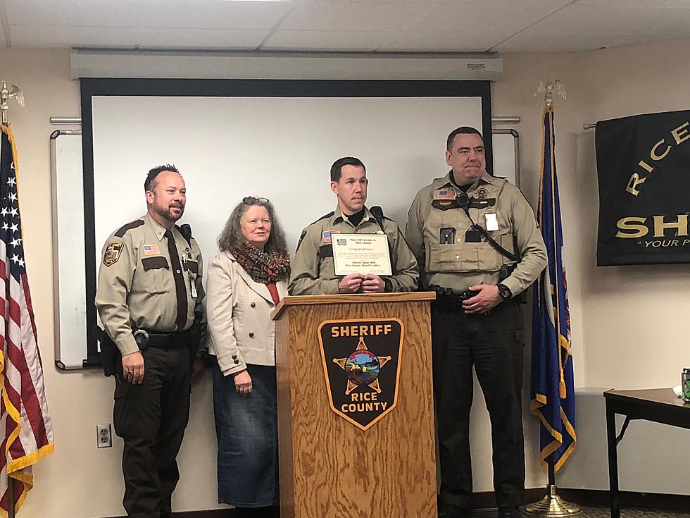 Rice County Deputy Honored for Toward Zero Deaths Work