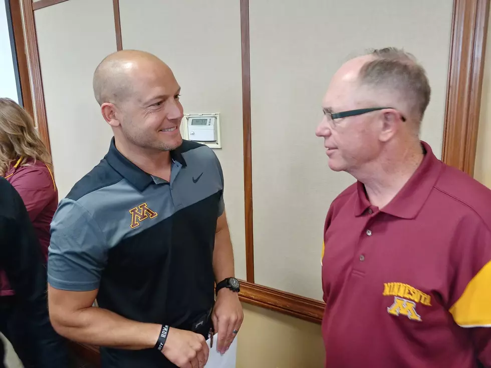 Gopher Coaches and Fans Celebrate a Maroon and Gold Day