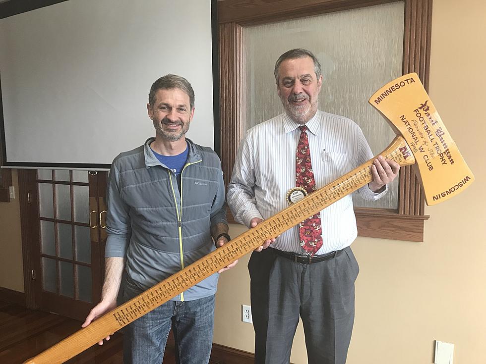 Owatonna Rotary Hosts Paul Bunyan’s Axe, Gopher Sports Update