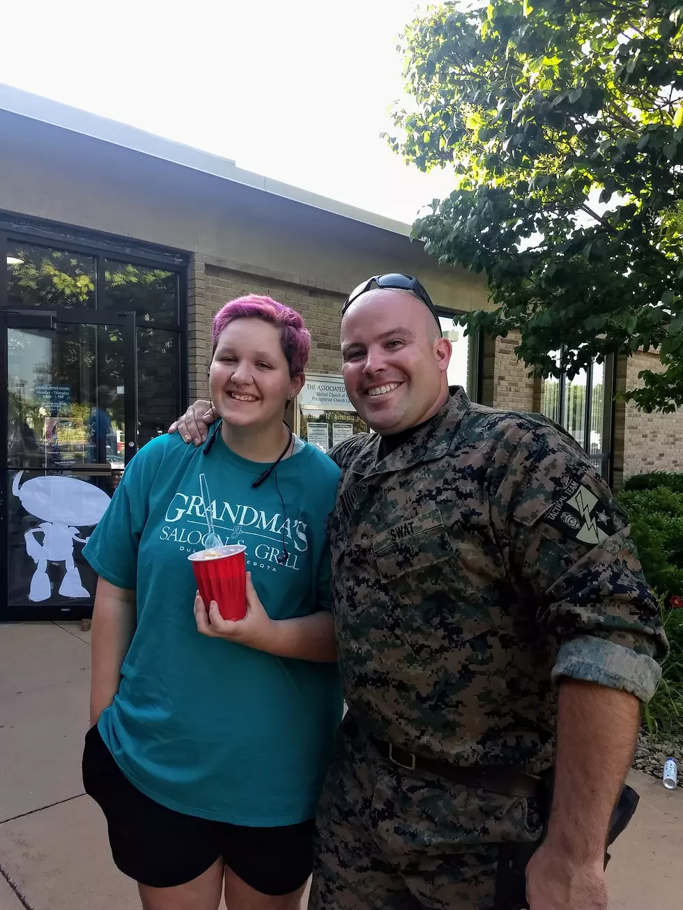 Det. Matt Oeltjenbruns in his tactical gear Melissa Hall/Townsquare Media