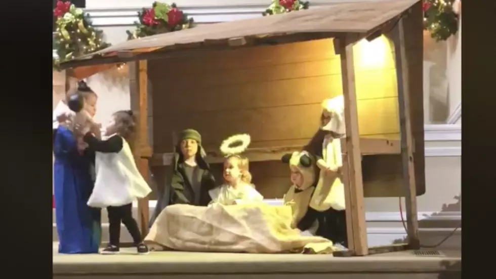 Church Service, Kids, and A Live Nativity Scene – What Could Possibly Go Wrong? [WATCH]