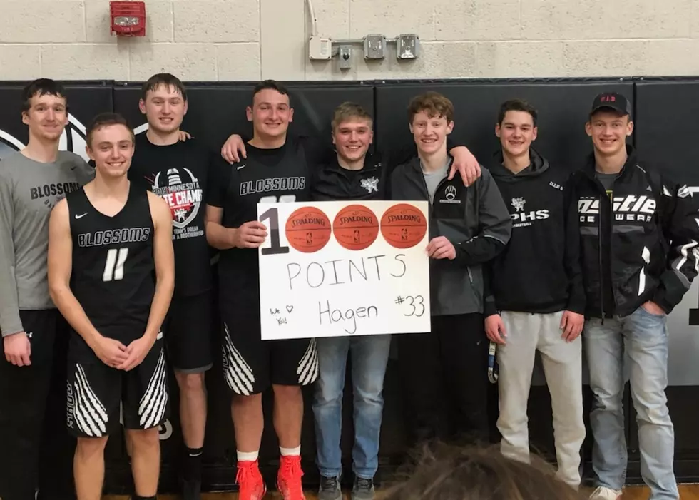 Blooming Prairies Gabe Hagen Reaches 1,000 Career Points