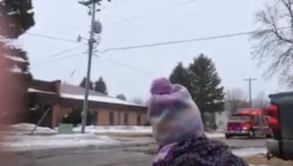 North Dakota Town Throws Birthday Parade for 7 Year Old (Watch)