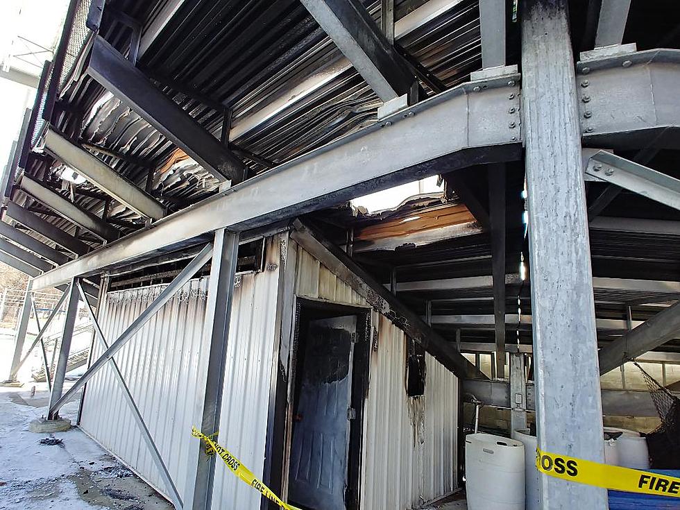 Fire Damages Dartt&#8217;s Park Grandstand [Photos/Video]