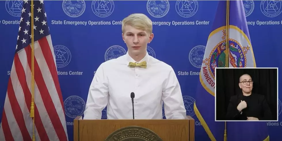 Owatonna Senior Student Shares Story During Gov. Press Conference