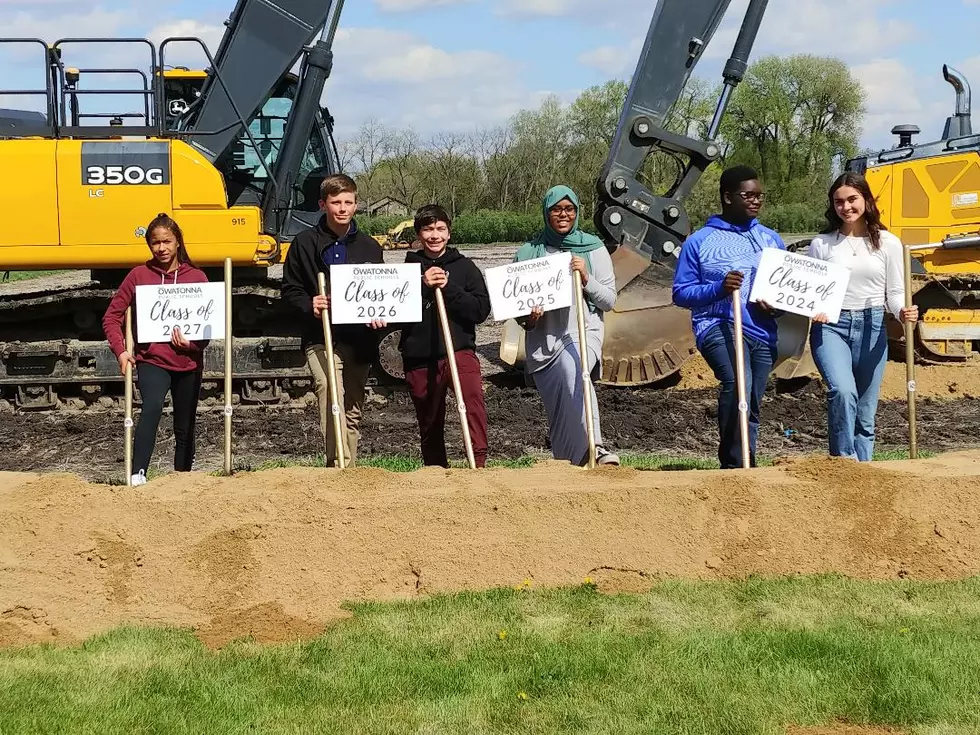 First Dirt Moved for New Owatonna High School