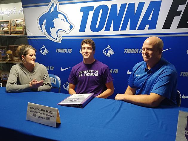 Owatonna&#8217;s Achterkirch Signs to Play Division-I Football [Audio]
