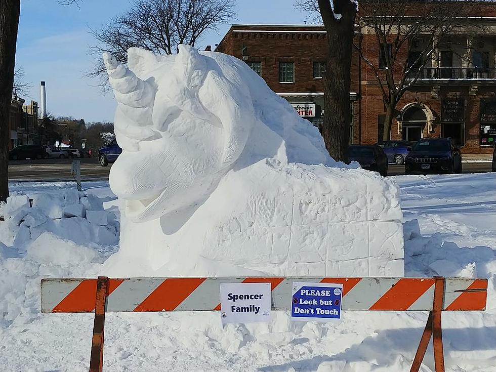 Owatonna Snow Sculptures Taking Shape; Winter Weekend Out Coming Up