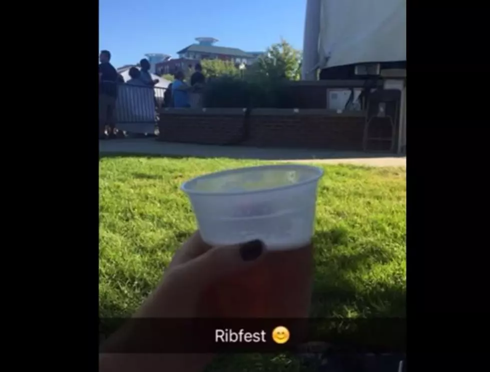 Kalamazoo Ribfest 2016 in a Snapchat Story