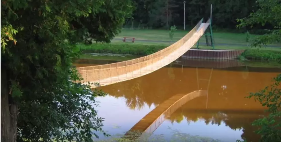 Could You Cross The Scariest Swinging Bridge In Michigan?