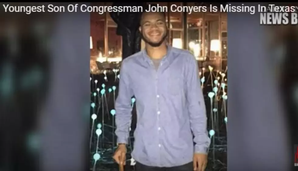 Michigan U.S. Representative John Conyers Son Is Missing
