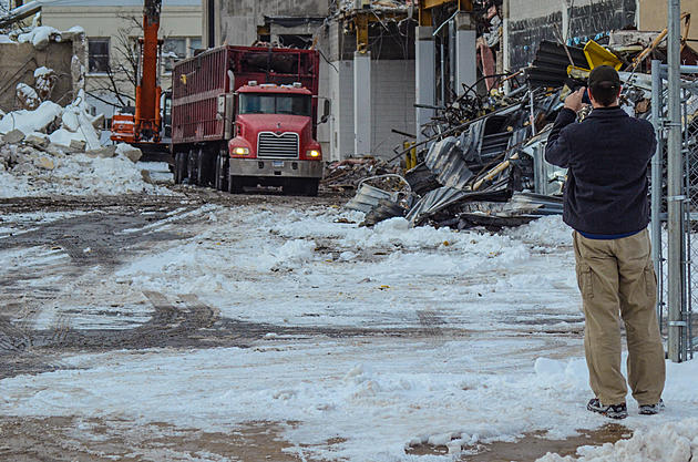 Burdick Street Closed Sunday Morning for More K&#8217;zoo Gazette Demolition