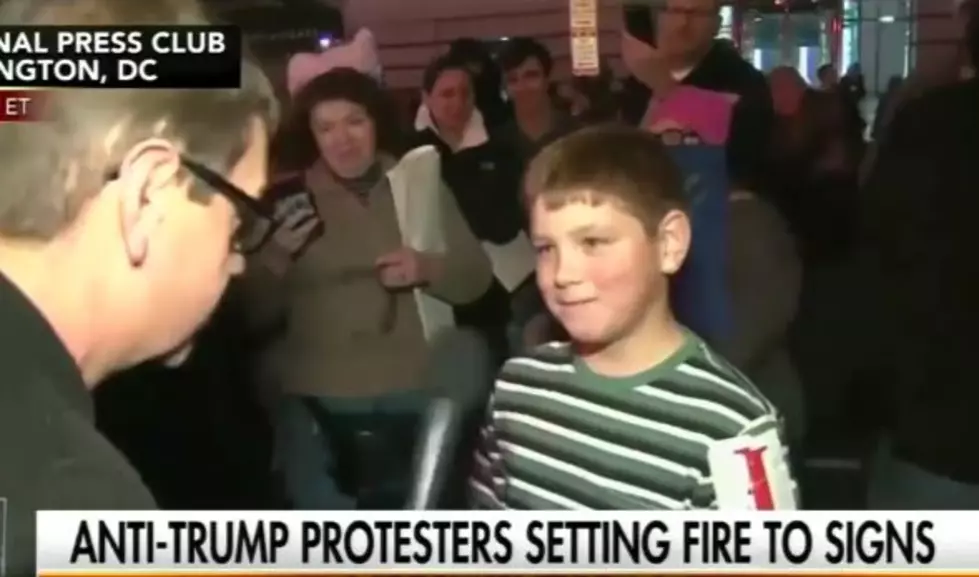 11-Year-Old Who Started A Fire At An Anti-Trump Rally Is The Son Of A Celebrity
