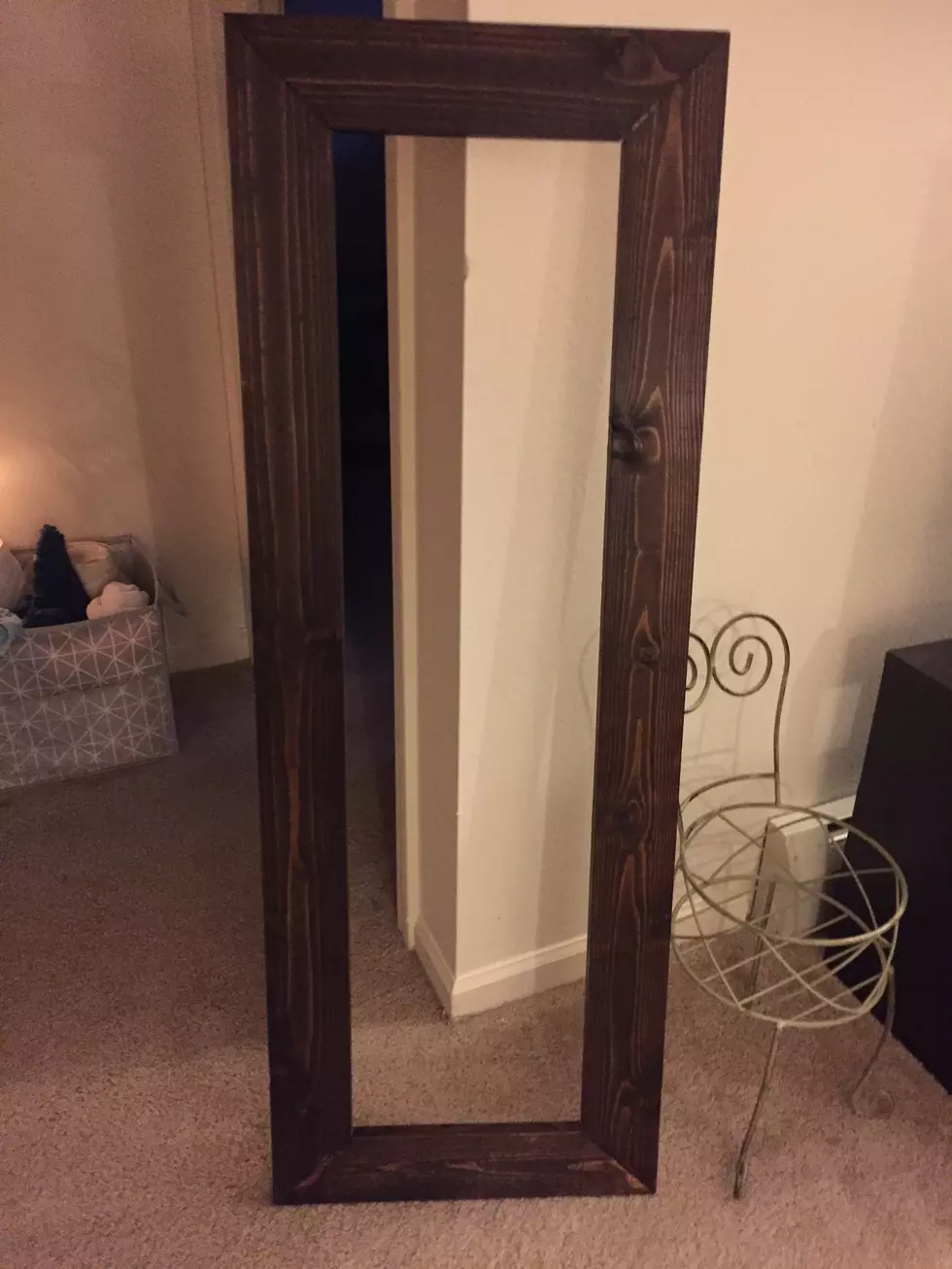 How To Turn A Cheap Mirror Into Rustic Beauty – DIY On A Budget