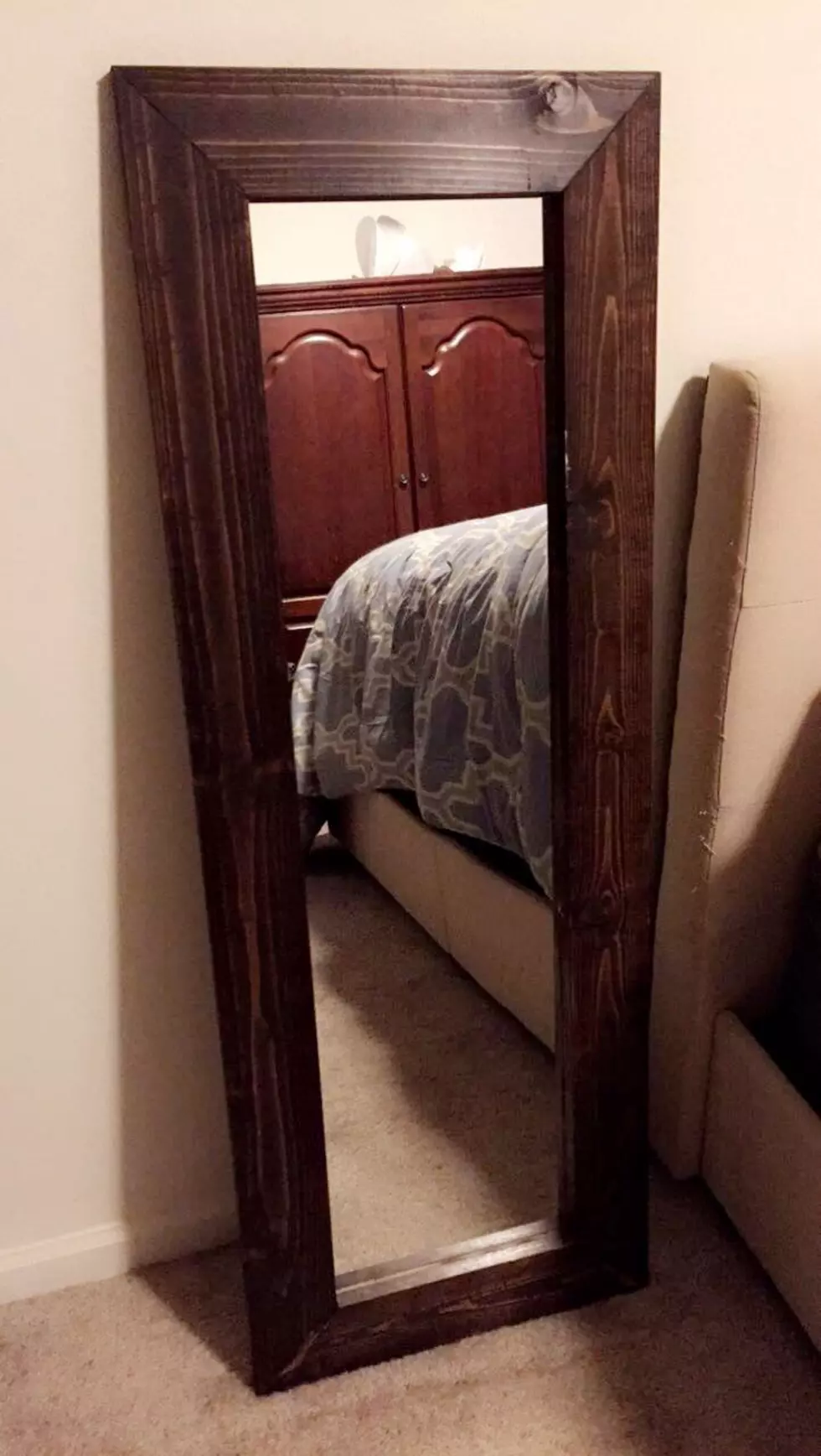 How To Turn A Cheap Mirror Into Rustic Beauty Part 2 – DIY On A Budget