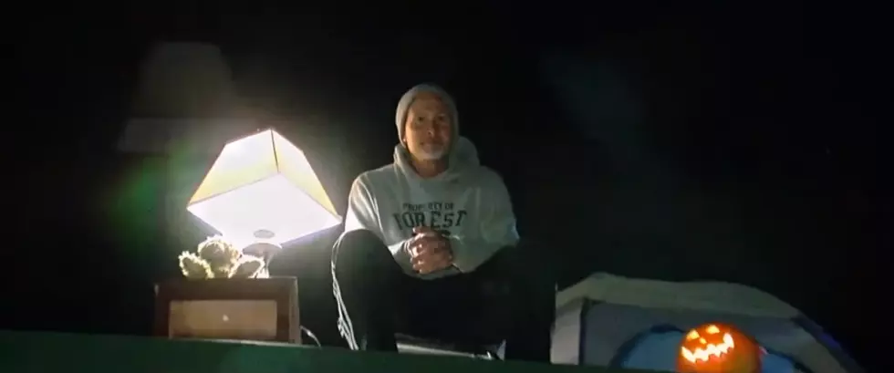 Michigan Principal Makes Good On A Promise, And Sleeps On Roof