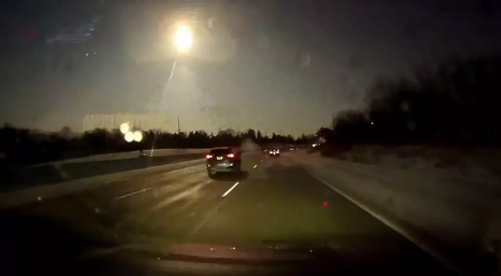 Meteor Streaks Over Michigan