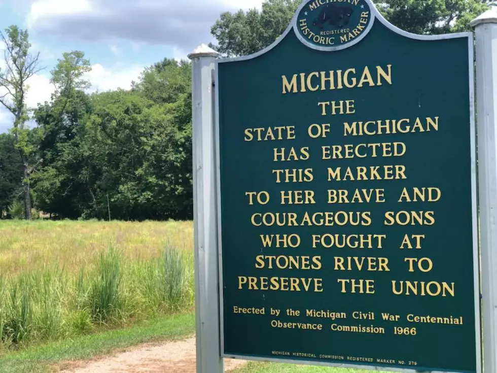 I Found A Rare Michigan Historic Marker At This Civil War Battlef