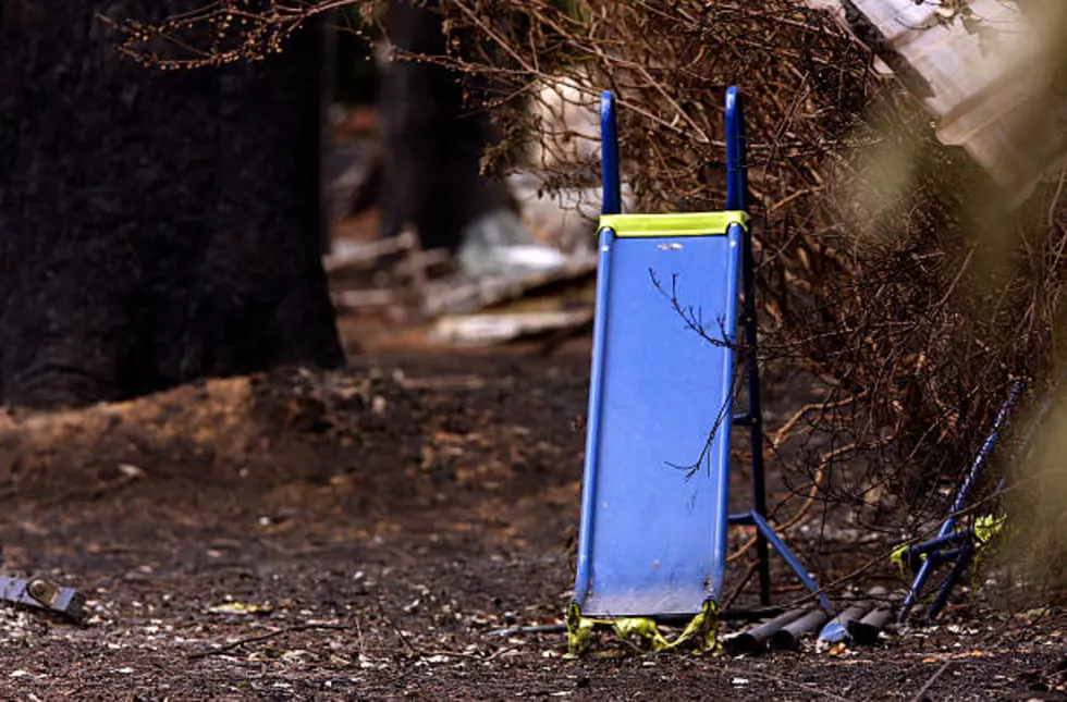 Two Children Burned While Riding A Slide