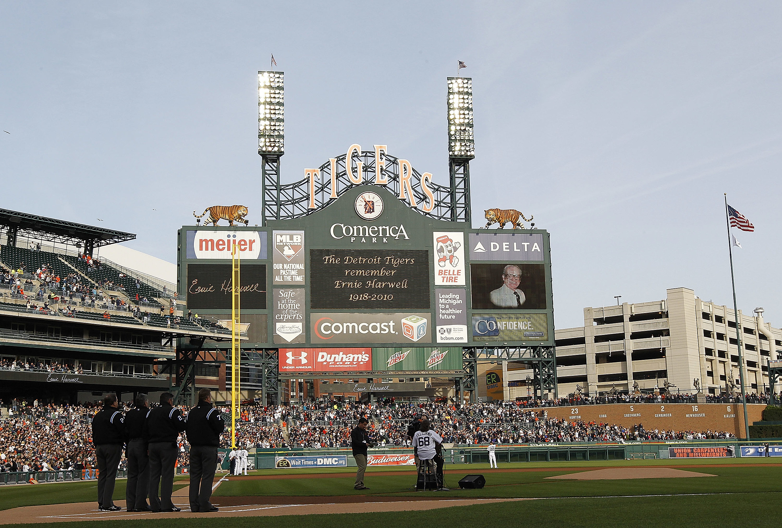 Detroit Tigers have a new voice at Comerica Park this year