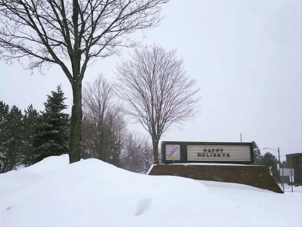 It Took Over A Foot Of Snow To Finally Close This Upper Peninsula University