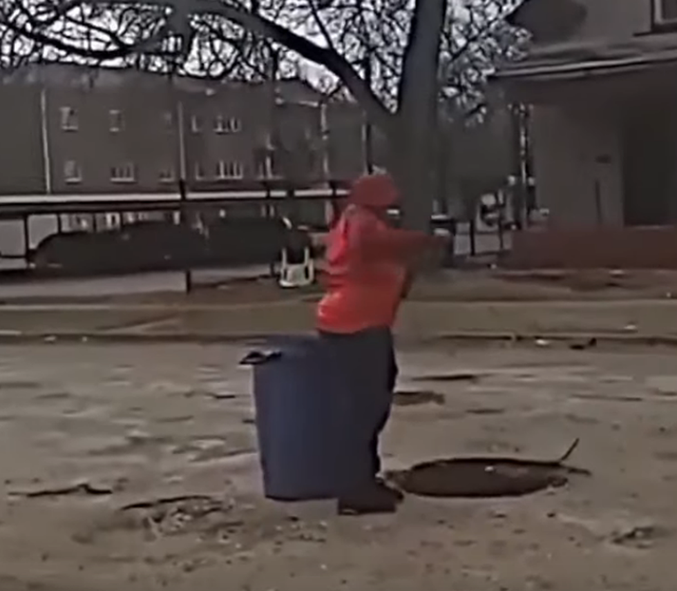 12 Year Old Muskegon Teen Fills Street Potholes Himself