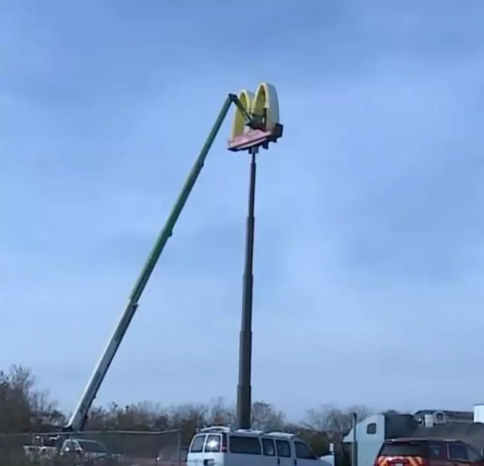 Ohio Man Stuck On Top Of McDonald’s Sign Is Rescued
