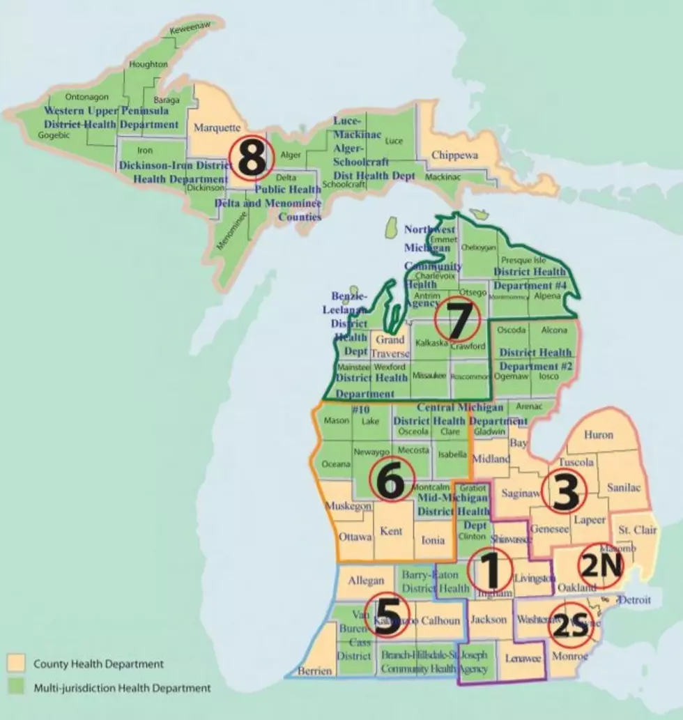 Weekly Covid-19 Cases Are Going Down In All But 1 Michigan Region