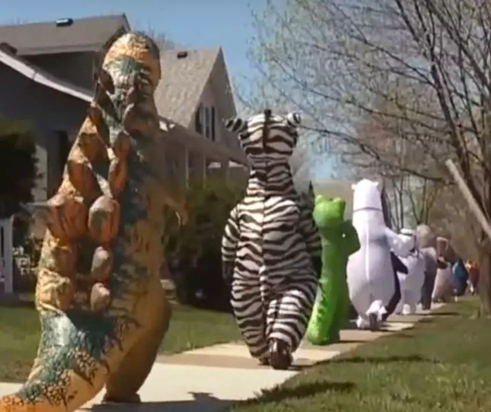 A Costumed Walking Club Is Making Michigan Residents Smile