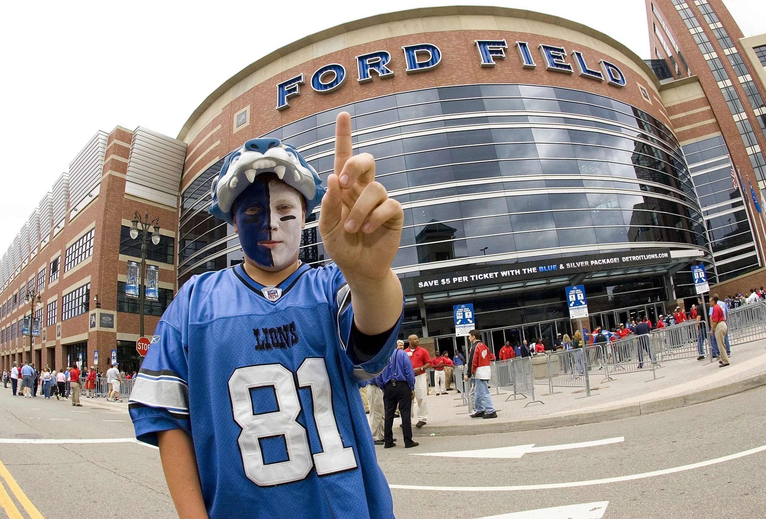 Detroit Lions vs. Chicago Bears, Ford Field, Detroit, November 19