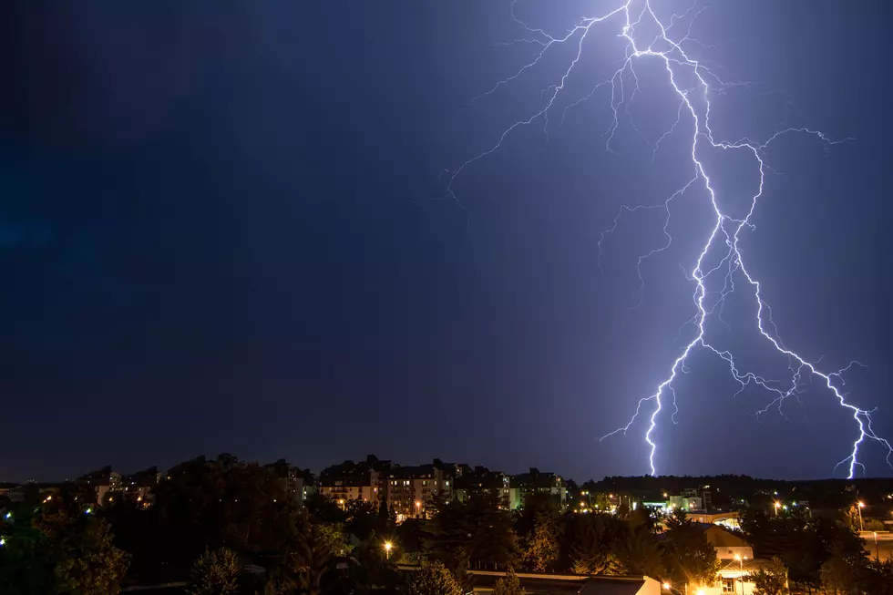 Lightning, Storm, City, Urban Scene, Heat Lightning