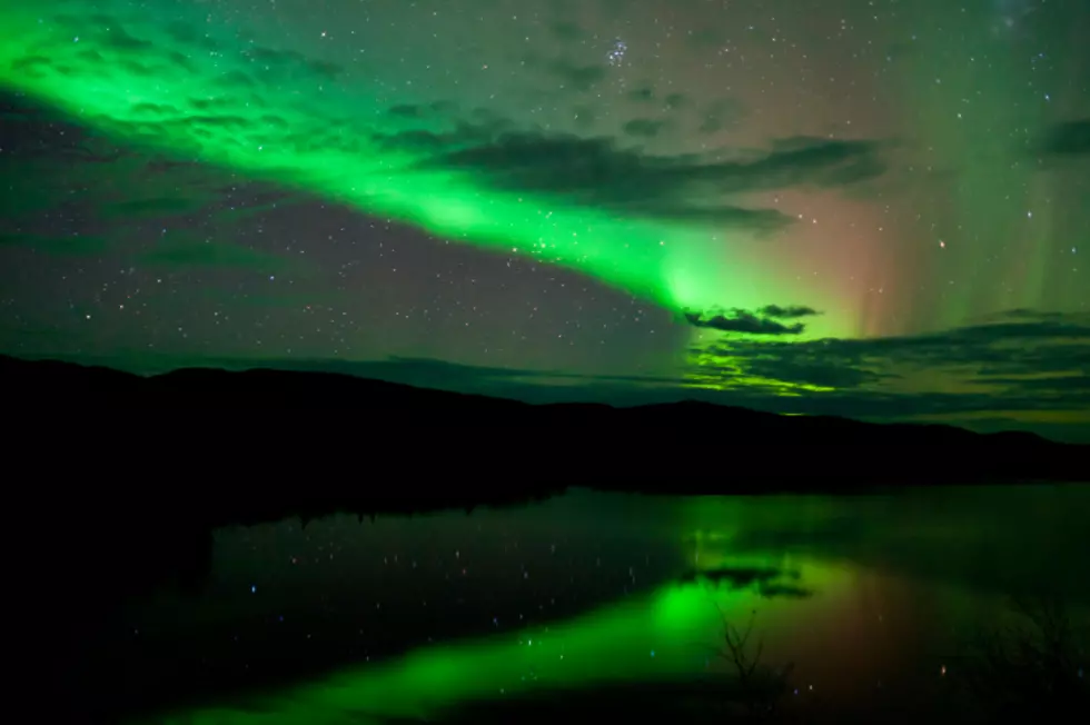 The Northern Lights Give Michigan a Show Over Mackinac Bridge