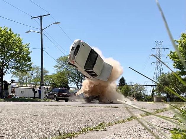 Michigan Stunt Woman Successfully Flipped A Car In Detroit