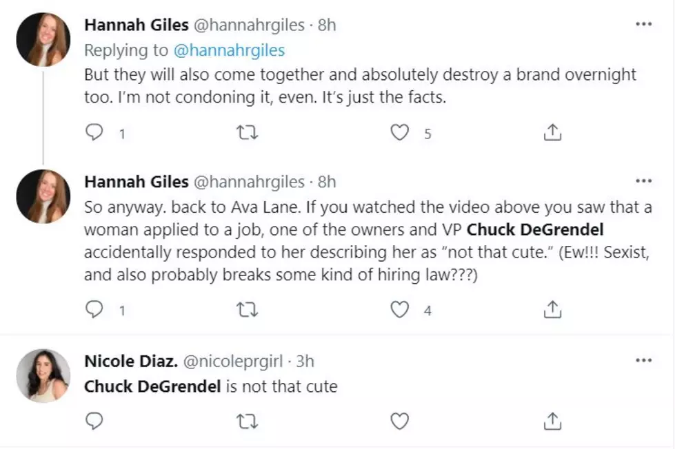 Hanna Giles on twitter