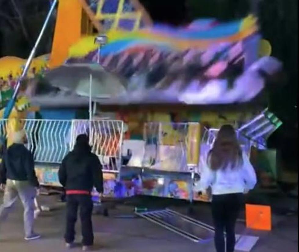 Traverse City Cherry Festival Amusement Ride Almost Tips Over