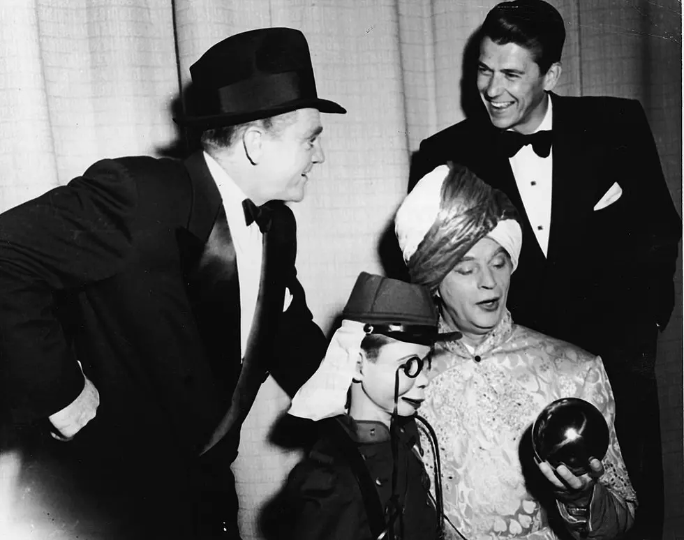 James Cagney & Ronald Reagan At Benefit