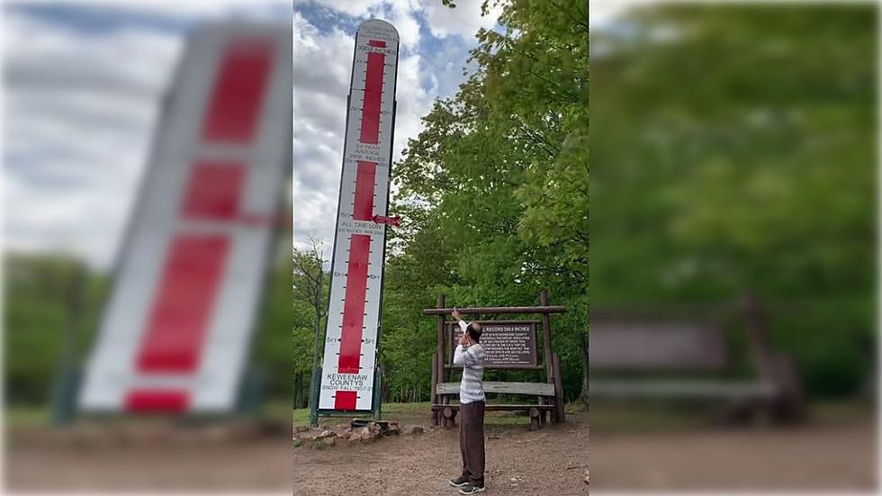 Have You Ever Seen Michigan’s Giant Snow Thermometer?