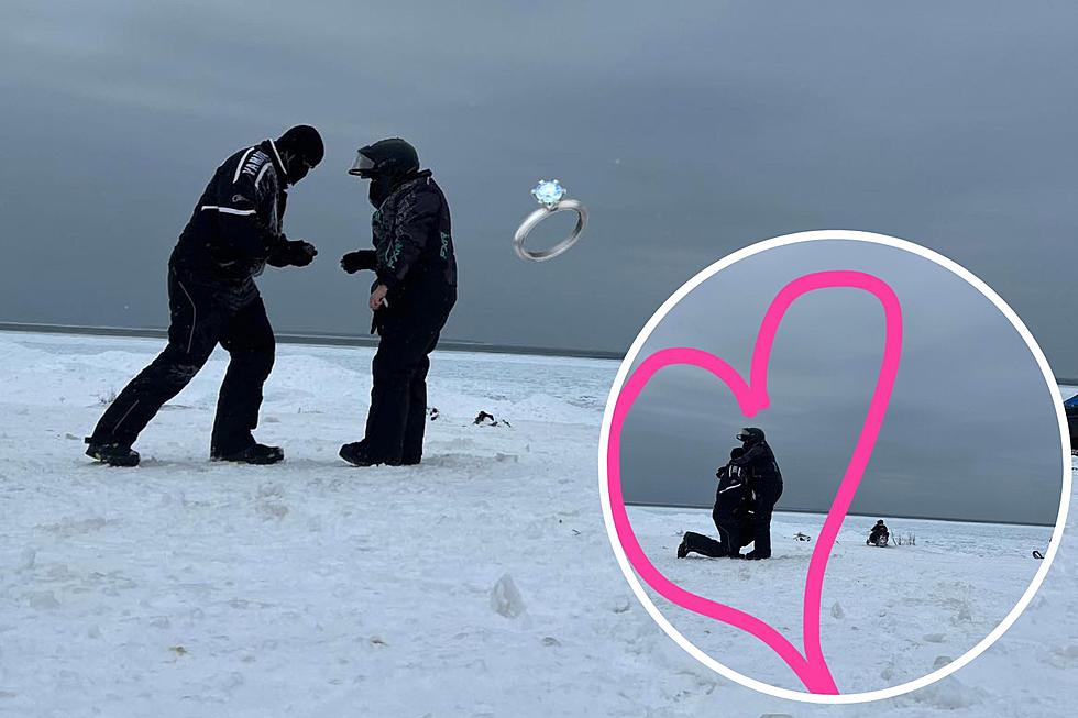 Trek to High Rock Bay Ends in Frosty, But Sweet, Surprise Proposal