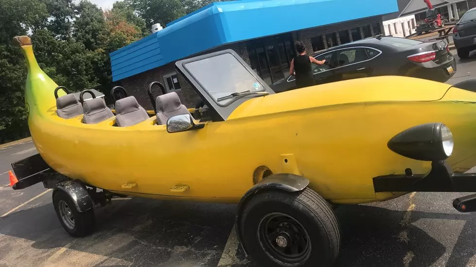 West Michigan's Big Banana Car is Hitting the Road This Weekend