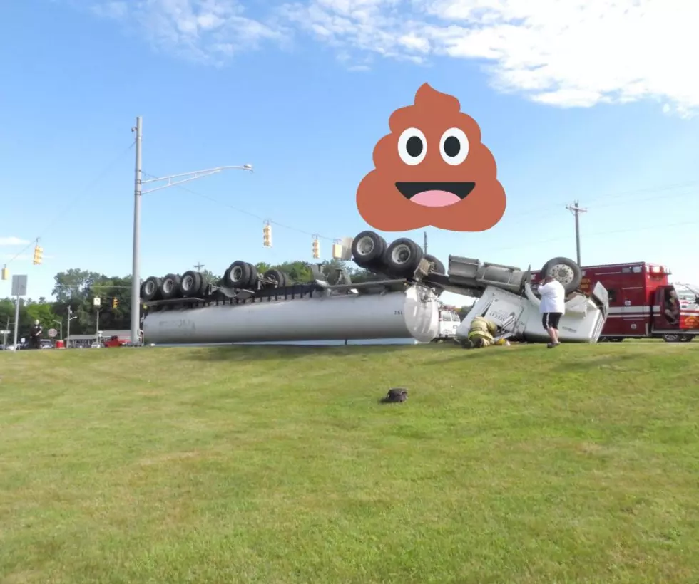 Tanker With Full Load of Human Waste Rolls Over Near South Haven